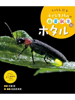 cover image of ホタル１６　しゃしん絵本　小さな生きものの春夏秋冬